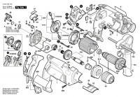 Bosch 0 603 338 7C7 Psb 16 Re Percussion Drill 230 V / Eu Spare Parts
